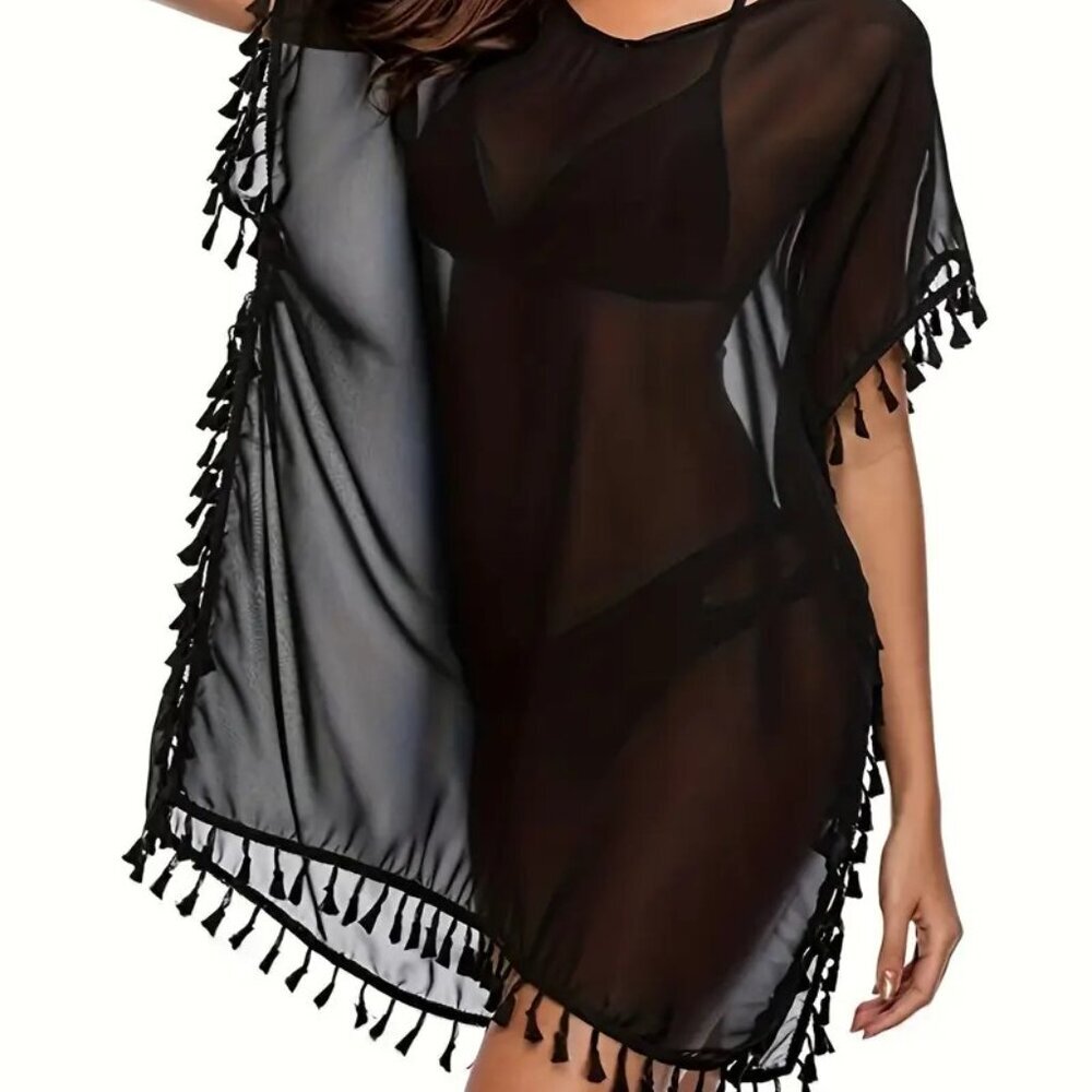 Chiffon Beach Cover-Up